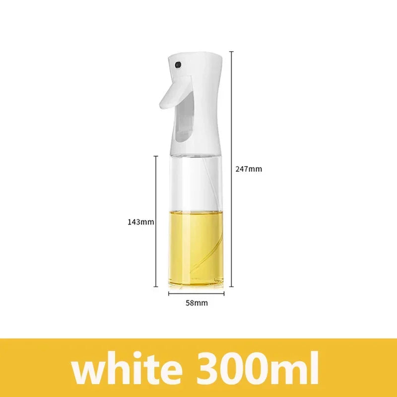 Oil spray sprayer Bottle for Cooking Kitchen Olive Oil Sprayer for Camping BBQ Baking Vinegar Soy Sauce 200ml 300ml 500ml - Slobuy