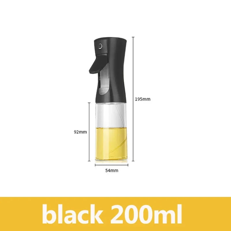 Oil spray sprayer Bottle for Cooking Kitchen Olive Oil Sprayer for Camping BBQ Baking Vinegar Soy Sauce 200ml 300ml 500ml - Slobuy