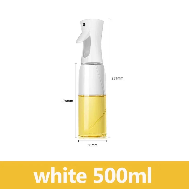 Oil spray sprayer Bottle for Cooking Kitchen Olive Oil Sprayer for Camping BBQ Baking Vinegar Soy Sauce 200ml 300ml 500ml - Slobuy