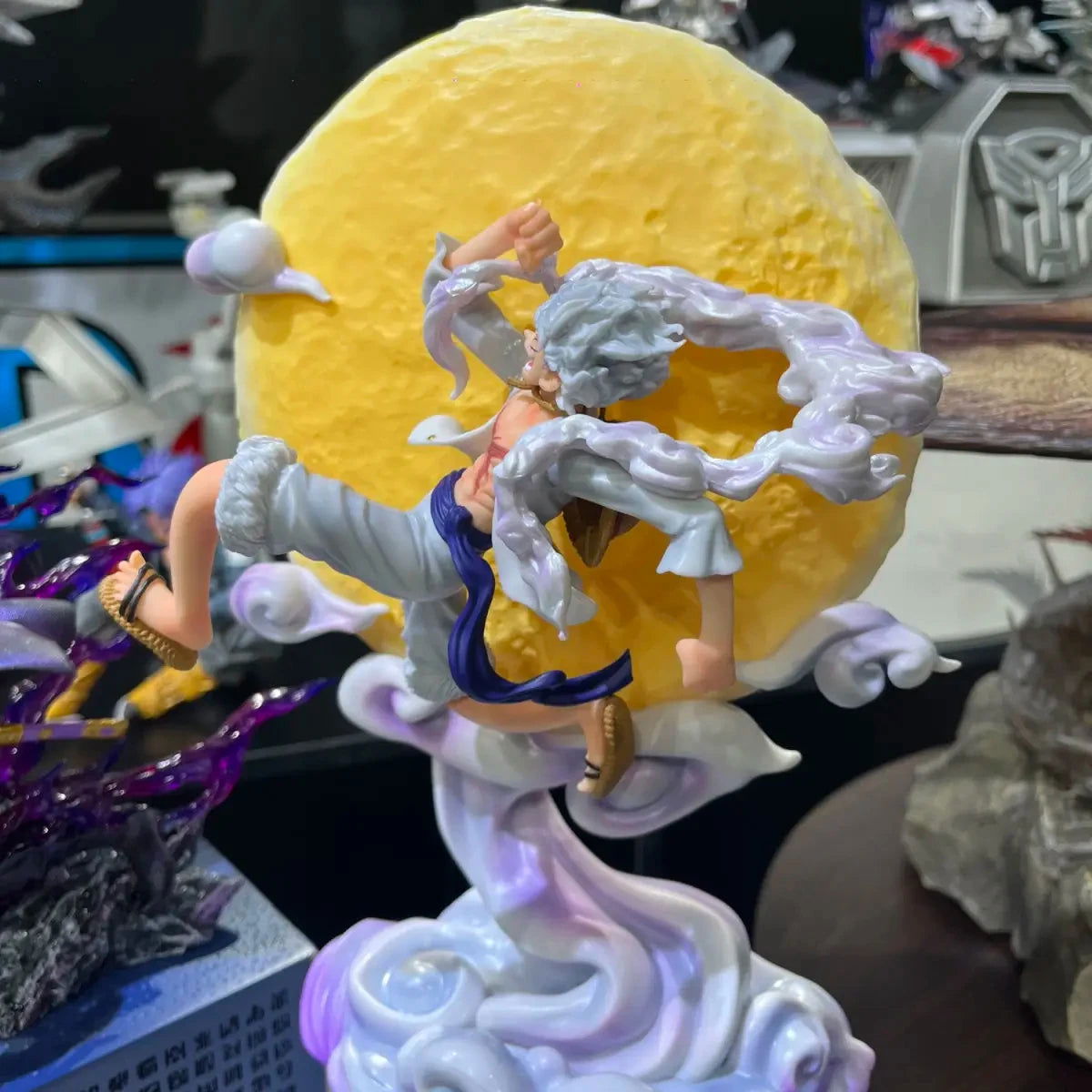One Piece Anime Figure Moon Fairy Nika Monkey D Luffy  Action Figure Statue Model Doll Collection Christmas Toys Gift 29cm - Slobuy