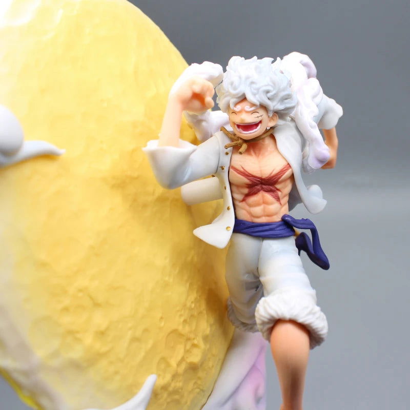 One Piece Anime Figure Moon Fairy Nika Monkey D Luffy  Action Figure Statue Model Doll Collection Christmas Toys Gift 29cm - Slobuy
