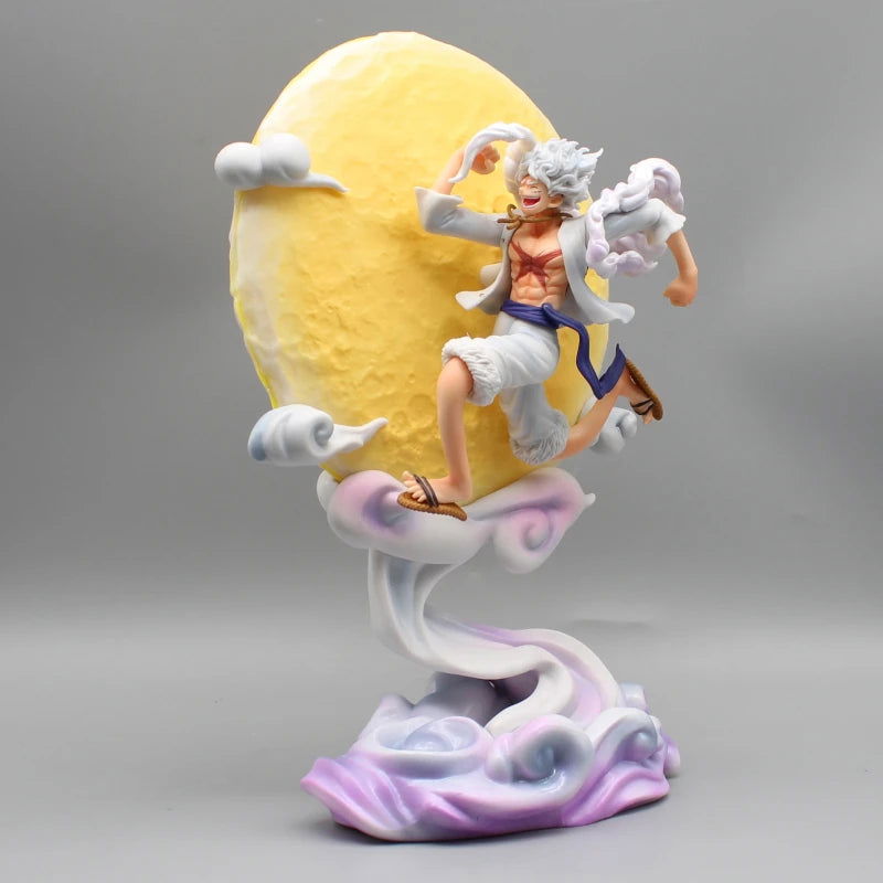 One Piece Anime Figure Moon Fairy Nika Monkey D Luffy  Action Figure Statue Model Doll Collection Christmas Toys Gift 29cm - Slobuy