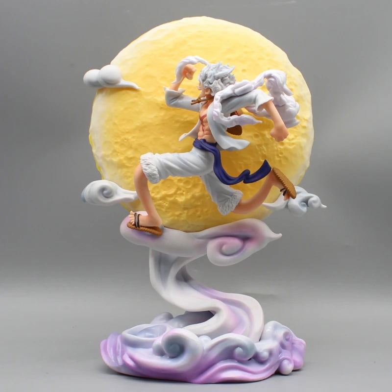 One Piece Anime Figure Moon Fairy Nika Monkey D Luffy  Action Figure Statue Model Doll Collection Christmas Toys Gift 29cm - Slobuy