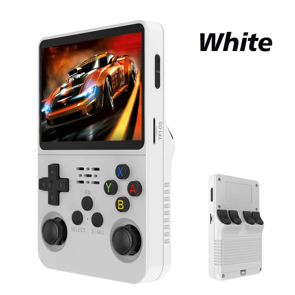 Open Source R36S Retro Handheld Video Game Console Linux System 3.5 Inch IPS Screen Portable Pocket Video Player R35S 64GB Games - Slobuy