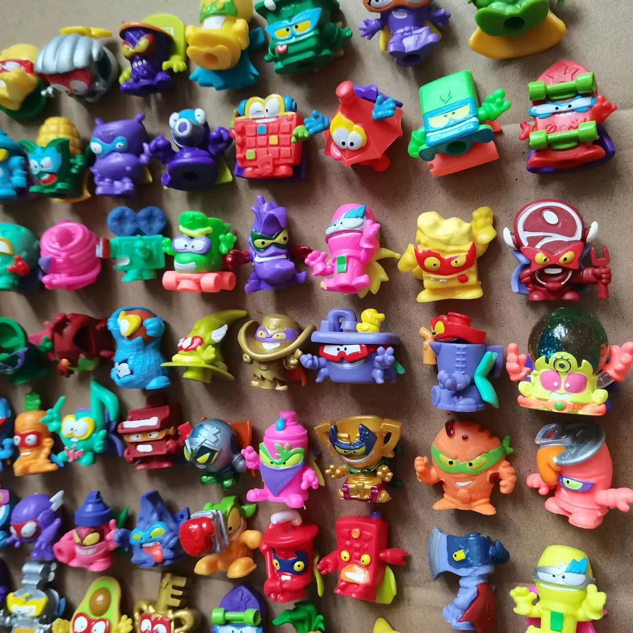 Original 15pcs Different Superzings Superthings Action Figures 3CM Super Zings Garbage Trash Collection Toys Model - Slobuy
