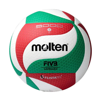 Original Molten V5M5000 Volleyball Standard Size 5 PU Ball for Students Adult and Teenager Competition Training Outdoor Indoor - Slobuy