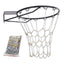 Outdoor Basketball Classic Sport Steel Chain Basketball Net Galvanized Steel Chain Durable Basketball Target Net - Slobuy