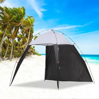 Outdoor Canopy Beach Shelter Sun Shade Tent Lightweight Anti-UV Waterproof Tent Sun Shade For Fishing Camping Picnic Travel - Slobuy