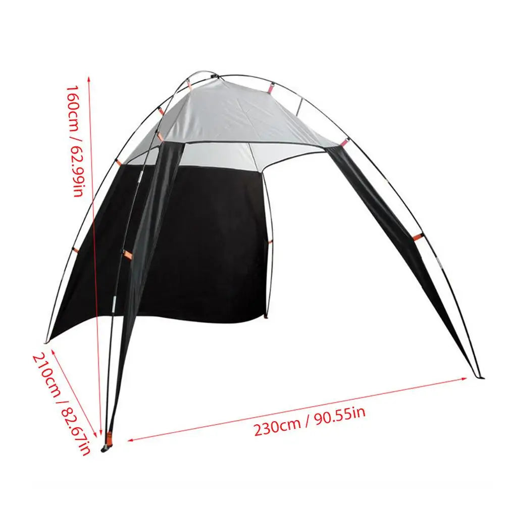 Outdoor Canopy Beach Shelter Sun Shade Tent Lightweight Anti-UV Waterproof Tent Sun Shade For Fishing Camping Picnic Travel - Slobuy