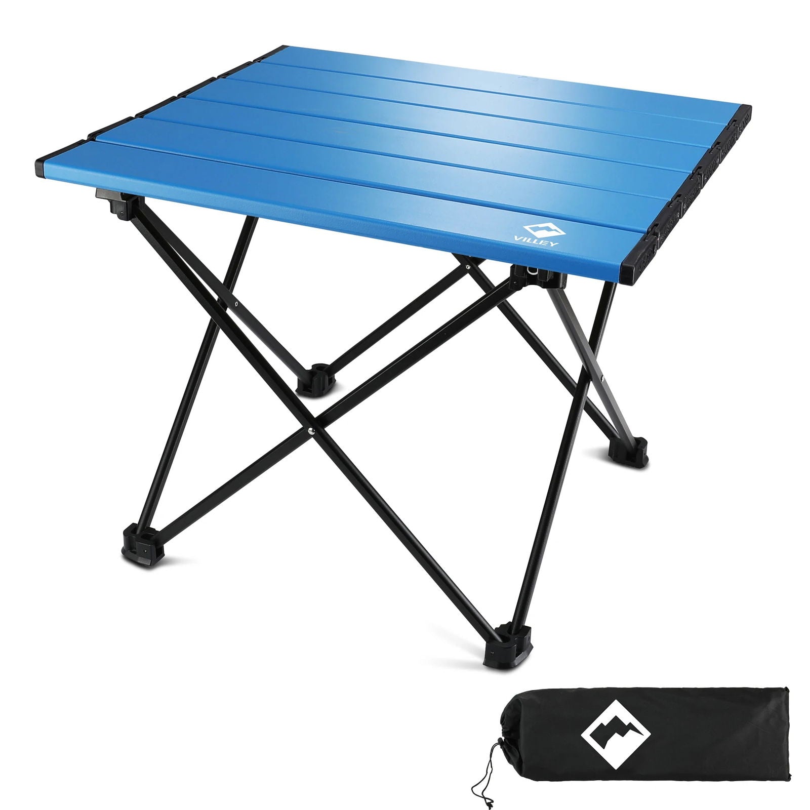 Outdoor Foldable Table Portable Camping Desk Aluminum Alloy  Folding Desk For Outdoor Garden Picnic BBQ - Slobuy