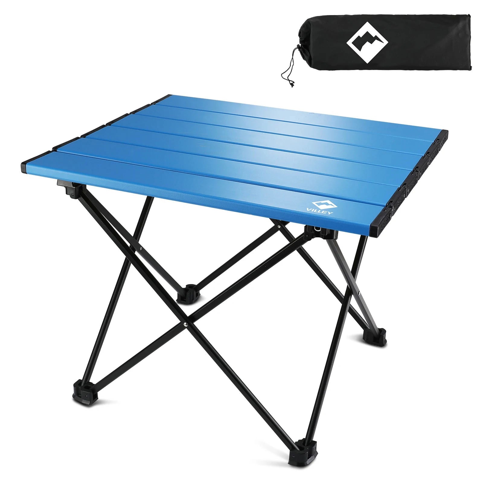 Outdoor Foldable Table Portable Camping Desk Aluminum Alloy  Folding Desk For Outdoor Garden Picnic BBQ - Slobuy