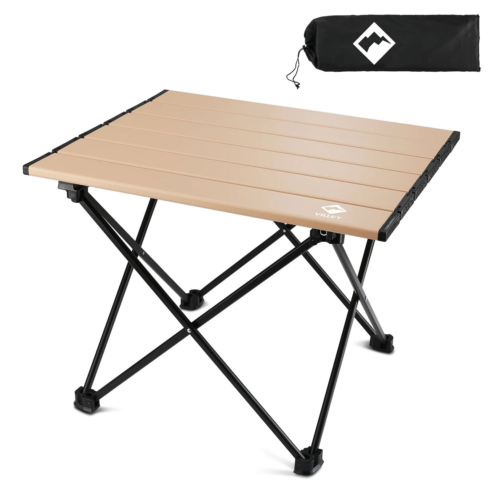 Outdoor Foldable Table Portable Camping Desk Aluminum Alloy  Folding Desk For Outdoor Garden Picnic BBQ - Slobuy