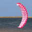 Outdoor Fun Sports Power Dual Line Stunt Parafoil Parachute Rainbow Sports Beach Kite For Beginner - Slobuy