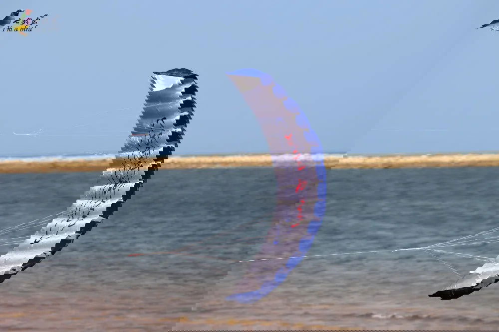 Outdoor Fun Sports Power Dual Line Stunt Parafoil Parachute Rainbow Sports Beach Kite For Beginner - Slobuy