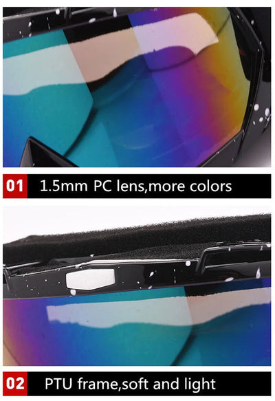Outdoor Motorcycle Goggles Cycling MX Off-Road Ski Sport ATV Dirt Bike Racing Glasses For Fox Motocross Eyewear Protection Moto - Slobuy