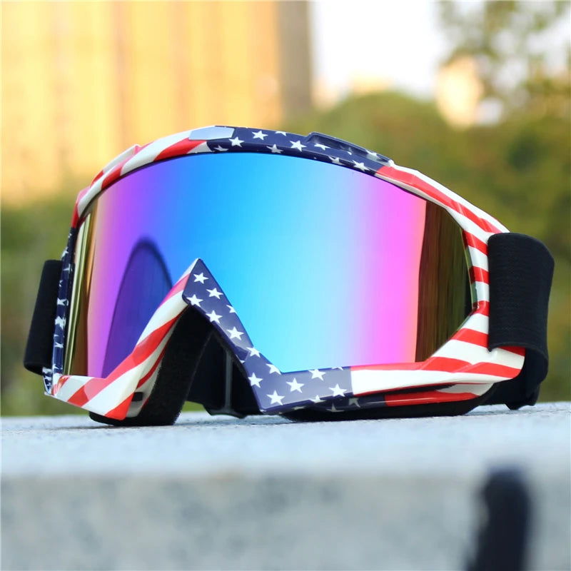 Outdoor Motorcycle Goggles Cycling MX Off-Road Ski Sport ATV Dirt Bike Racing Glasses For Fox Motocross Eyewear Protection Moto - Slobuy