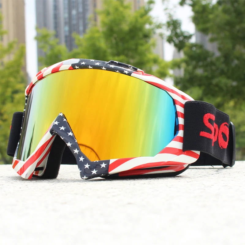 Outdoor Motorcycle Goggles Cycling MX Off-Road Ski Sport ATV Dirt Bike Racing Glasses For Fox Motocross Eyewear Protection Moto - Slobuy