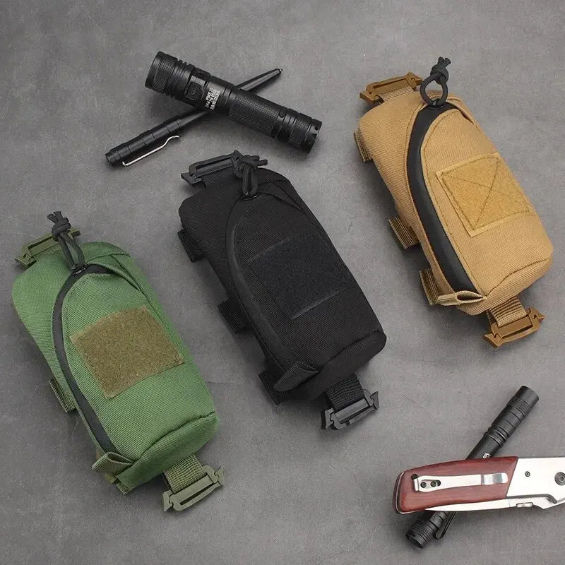Outdoor Shoulder Strap Bag Backpack Sundries Accessories Pouch 900D Nylon EDC Tactical Molle Medical Bag Travel Hiking Hunting - Slobuy