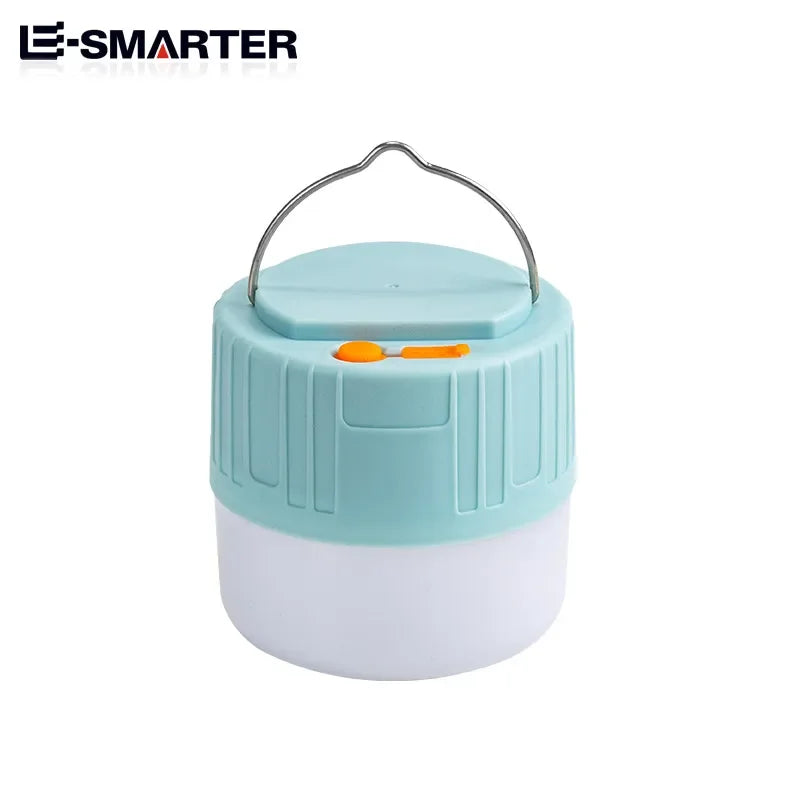 Outdoor Solar LED Camping Lights USB Rechargeable Tent Portable Lanterns Emergency Lights For Fishing Barbecue Camping Lighting - Slobuy