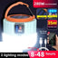 Outdoor Solar LED Camping Lights USB Rechargeable Tent Portable Lanterns Emergency Lights For Fishing Barbecue Camping Lighting - Slobuy