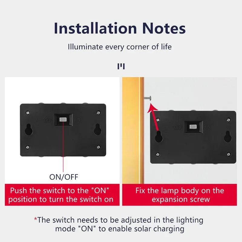 Outdoor Solar LED Wall Lights Waterproof Led Solar Lamp Up And Down Luminous Lighting For Garden Balcony Yard Street Decor Lamps - Slobuy