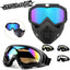 Outdoor Sport Windproof Face Mask Goggle Motorcycle Glasses Snowboard Eyewear Riding Motocross Summer UV Protection Sunglasses - Slobuy