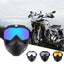 Outdoor Sport Windproof Face Mask Goggle Motorcycle Glasses Snowboard Eyewear Riding Motocross Summer UV Protection Sunglasses - Slobuy