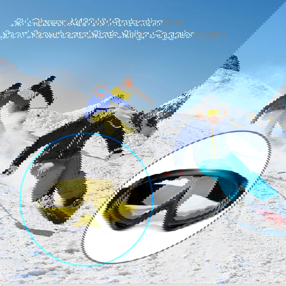 Outdoor Sport Windproof Face Mask Goggle Motorcycle Glasses Snowboard Eyewear Riding Motocross Summer UV Protection Sunglasses - Slobuy