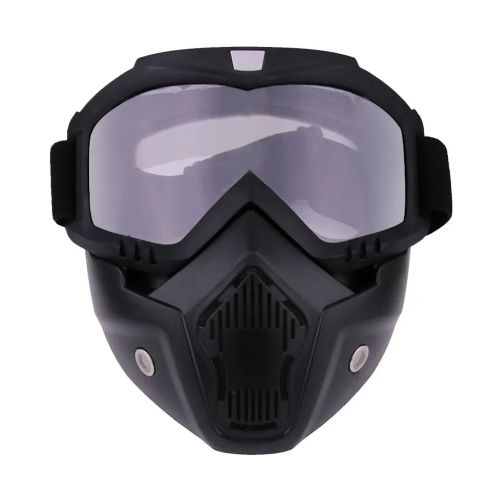 Outdoor Sport Windproof Face Mask Goggle Motorcycle Glasses Snowboard Eyewear Riding Motocross Summer UV Protection Sunglasses - Slobuy