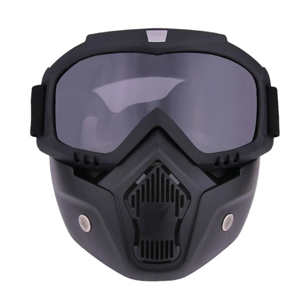Outdoor Sport Windproof Face Mask Goggle Motorcycle Glasses Snowboard Eyewear Riding Motocross Summer UV Protection Sunglasses - Slobuy