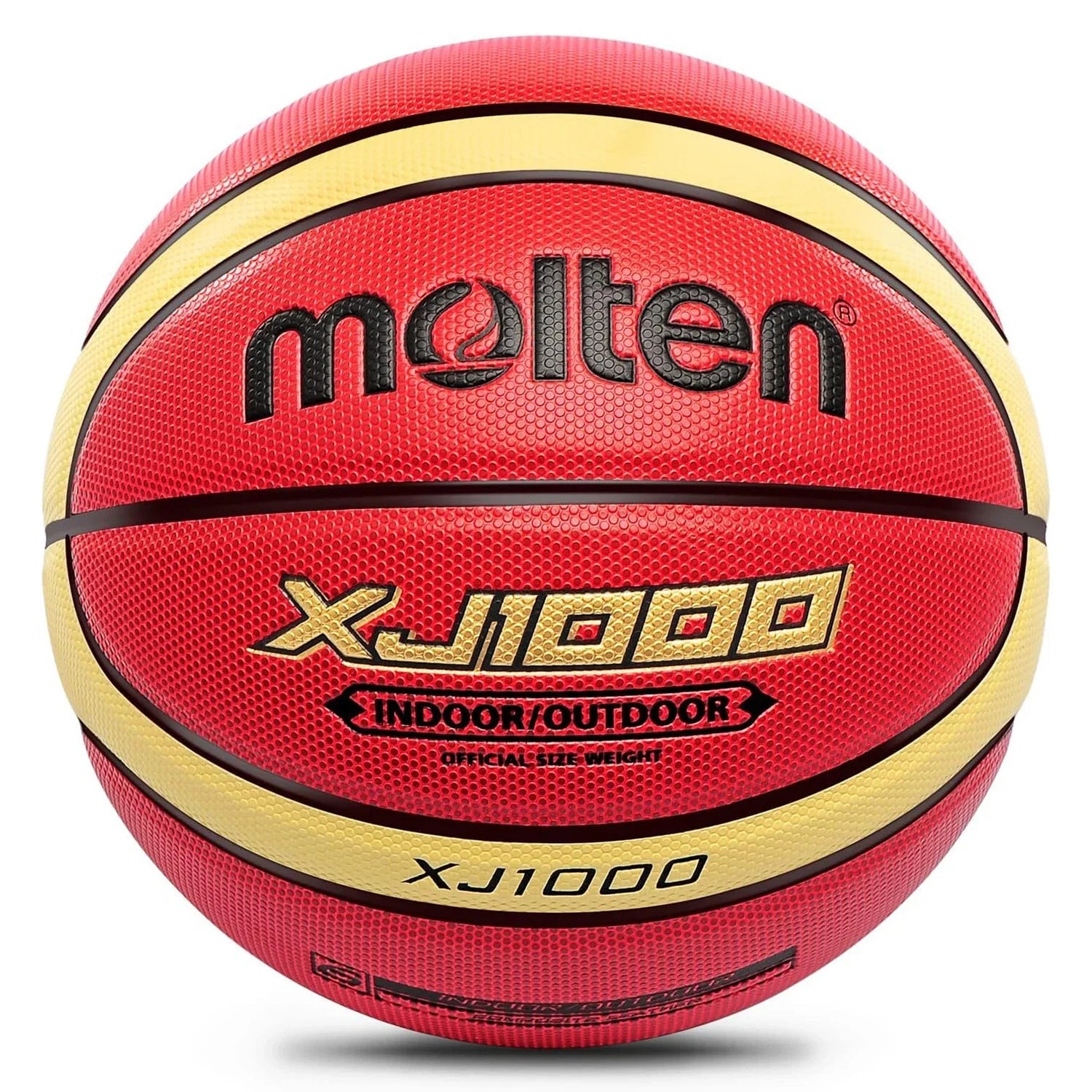 Molten XJ1000 Basketball Size 6, 7 Indoor/Outdoor Training Wear-Resistant PU Leather Basketball - Slobuy