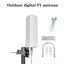 Outdoor digital TV antenna indoor and outdoor DTMB rural old household HD signal receiver 4K 1080p ATSC with amplifier accessori - Slobuy