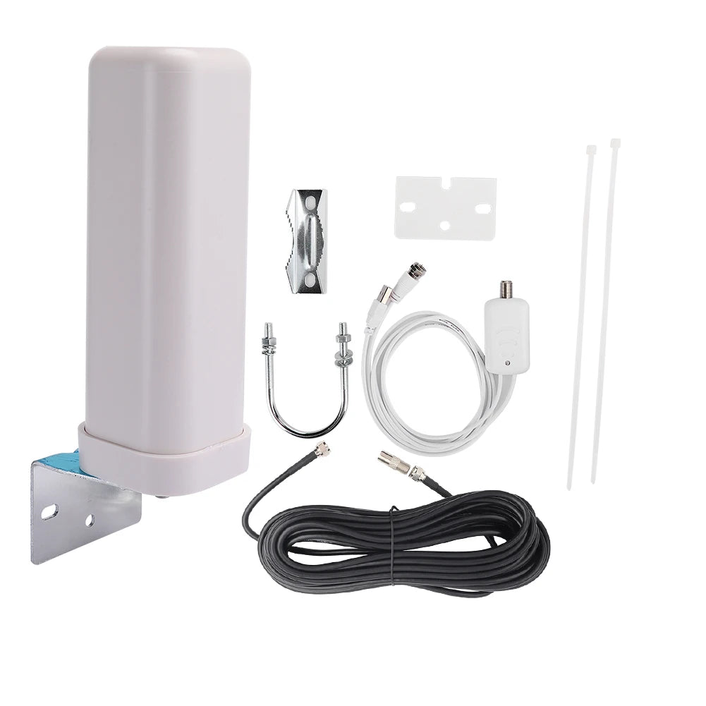 Outdoor digital TV antenna indoor and outdoor DTMB rural old household HD signal receiver 4K 1080p ATSC with amplifier accessori - Slobuy