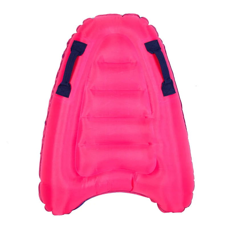 Outdoor inflatable surfboard portable bodyboard adult children swimming safe lightweight kickboard sea surfing wakeboard - Slobuy