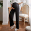 Outerwear with A Straight and Drooping Feel  New Maternity Clothing Pregnant Women's Wide Leg Pants for Spring and Autumn - Slobuy