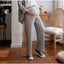 Outerwear with A Straight and Drooping Feel  New Maternity Clothing Pregnant Women's Wide Leg Pants for Spring and Autumn - Slobuy