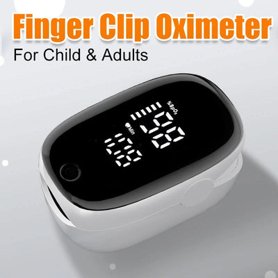 Oximeter Portable Fingertip Pulse Blood Oxygen Saturation Monitor With LED Display Fingertip Oximeter Testing SpO2 Health Care - Slobuy
