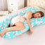 PANGDUBE Pregnancy Pillow 130*70cm Sleeping Waist Pillow for Pregnant Women Nursing Pillow Breastfeeding Cushion for Women - Slobuy