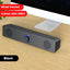 PC Soundbar Wired and Wireless Bluetooth Speaker USB Powered Soundbar for TV Pc Laptop Gaming Home Theater Surround Audio System - Slobuy