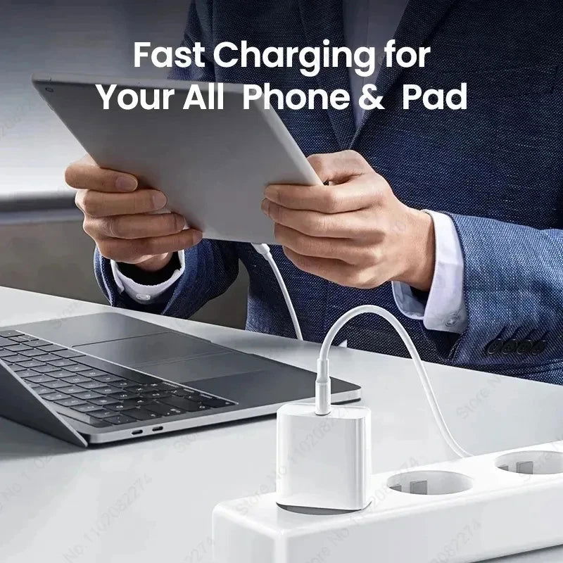 PD 30W Fast Charger For Apple iPhone 14 11 12 13 15 Pro Max Fast Charging Cable For iPhone 15 14 Plus Charger Phone Accessories - Slobuy