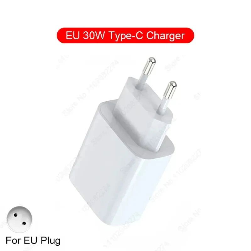 PD 30W Fast Charger For Apple iPhone 14 11 12 13 15 Pro Max Fast Charging Cable For iPhone 15 14 Plus Charger Phone Accessories - Slobuy