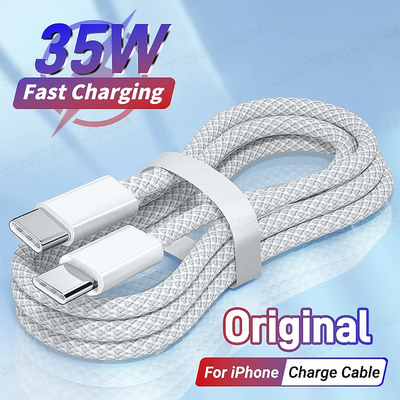 PD 35W Fast Charging Type C Cables For iPhone 15 Pro Max Plus USB C Quick Charge Charger 1M 1.5M 2M Data Cord Phone Accessories - Slobuy
