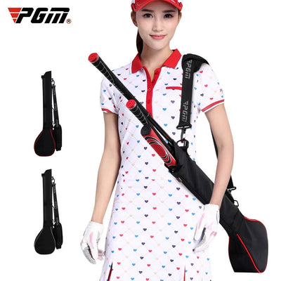 PGM Golf Sunday Bag Golf Practice Bag Can Hold 3 Golf Clubs QIAB013 - Slobuy