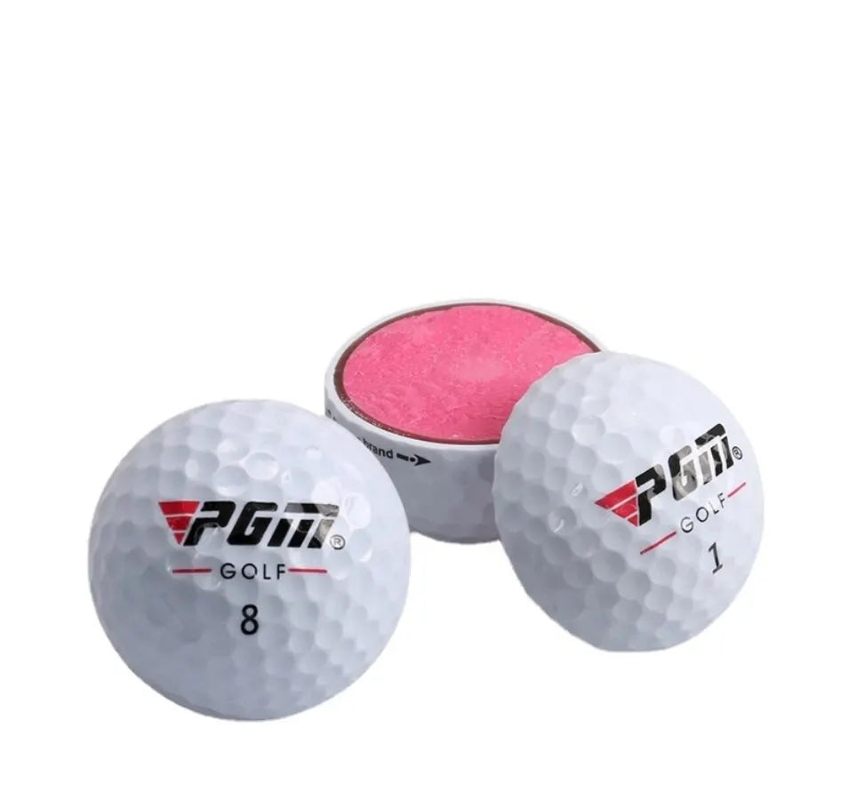 PGM Hardness Golf Practice Balls Outdoor Sport Driving Range Lightweight Synthetic Rubber Golf Three-Layer Competition Balls Set - Slobuy