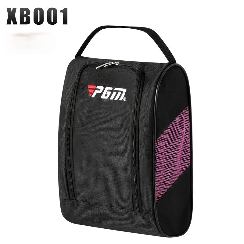 PGM Portable Mini Golf Shoe Bag Nylon Carrier Bags Golfball Holder Lightweight Breathable Pouch Pack Tee Bag Sports Accessories - Slobuy