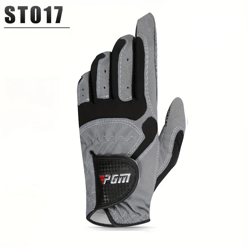 PGM Professional Golf Gloves Microfiber Cloth Fabric Breathable Non-Slip Gloves Club Swing Putting Training Gloves - Slobuy