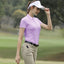 PGM Summer Women Golf Short Sleeved T Shirts Ladies Sports Slim Clothes Quick Dry Breathable Tennis Clothing YF486 - Slobuy