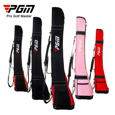 PGM  Waterproof Nylon Golf Gun Bag Protable Sunday Bag for 4~5pcs Golf Clubs Lightweight Golf Caddie Aviation Bag QIAB010 - Slobuy