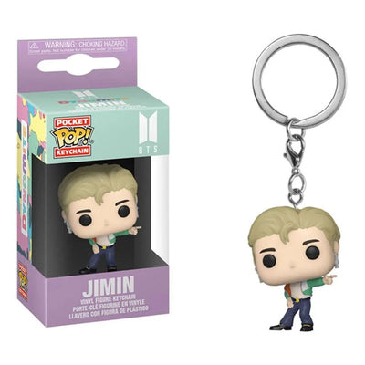 POP BTS Keychain Toy Kpop Cartoon V JUNG KOOK JIMIN Jin V J-HOPE Pocket Pop Keychain Vinyl Action Figure Collection Toys - Slobuy
