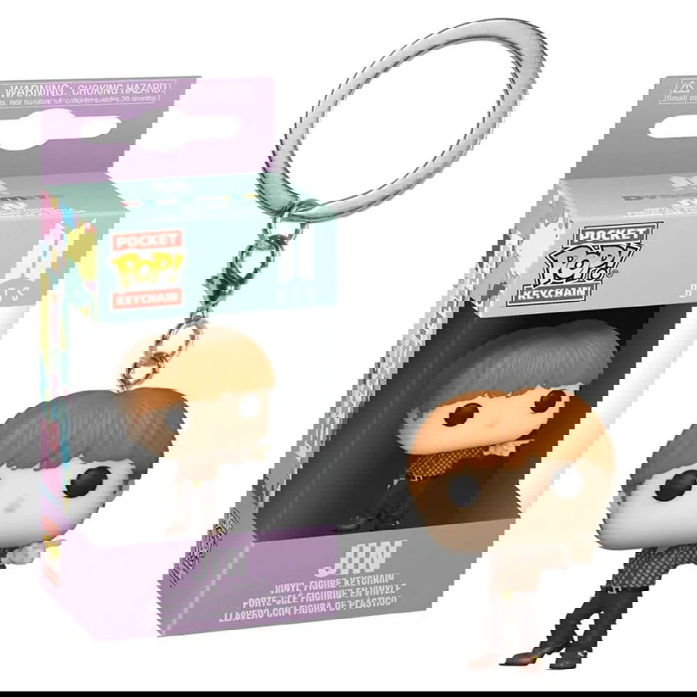 POP BTS Keychain Toy Kpop Cartoon V JUNG KOOK JIMIN Jin V J-HOPE Pocket Pop Keychain Vinyl Action Figure Collection Toys - Slobuy